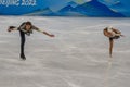 BEIJING 2022:  Pair Figure Skating Short Program Royalty Free Stock Photo