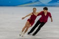 BEIJING 2022:  Pair Figure Skating Short Program Royalty Free Stock Photo