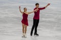 BEIJING 2022:  Pair Figure Skating Short Program Royalty Free Stock Photo