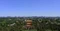 Jingshan park in Beijing Royalty Free Stock Photo