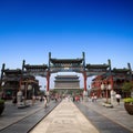 Beijing qianmen street Royalty Free Stock Photo