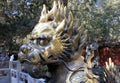 Beijing. Ãâronze lion Royalty Free Stock Photo