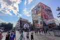 Beijing Sanlitun Commercial District Royalty Free Stock Photo