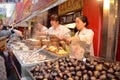 Beijing street snack market