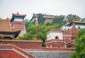 Imperial garden, Summer Palace, Royalty Free Stock Photo