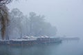 Beijing Summer Palace spring snows