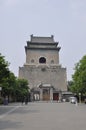 Beijing, 6th may: Bell Tower building from Beijing Royalty Free Stock Photo