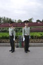 Beijing, 5th may: Chinese Security Soldiers on Tiananmen Square in Beijing