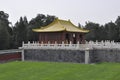 Beijing, 7th may: Costumes Place from Temple of Heaven the Imperial Complex of religious buildings in Beijing