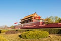 Beijing tiananmen building is a symbol of the People's Republic of China