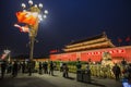 Beijing tiananmen square in China Royalty Free Stock Photo