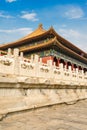 Beijing traditional buildings of the Forbidden City