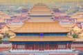 Beijing traditional buildings of the Forbidden City Royalty Free Stock Photo