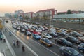 Beijing traffic jam