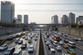 Beijing traffic jam