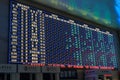 Beijing train station timetable China