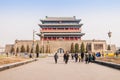 Beijing Zhengyangmen building in China Royalty Free Stock Photo