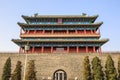 Beijing Zhengyangmen building in China Royalty Free Stock Photo