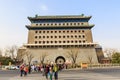 Beijing Zhengyangmen building in China Royalty Free Stock Photo