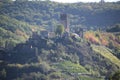 Beilstein, Germany - 10 06 2022: ruin of castle Metternich Royalty Free Stock Photo