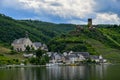 Historic village of Beilstein at river Mosel