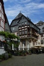 Historic village of Beilstein at river Mosel