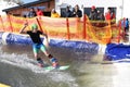 Watersplash on the Feuerkogel Ebensee, Austria