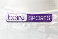 Bein sports on glossy office wall realistic texture