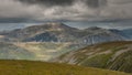 Beinn Dearg in NW Scotland Royalty Free Stock Photo