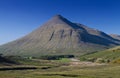 Beinn Dorain mountain under a blue sky Royalty Free Stock Photo