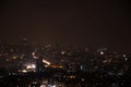 Beirut night skyline Royalty Free Stock Photo