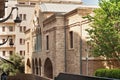 BEIRUT, LEBANON - AUGUST 14, 2014: View of the Saint George Greek Orthodox Cathedral in historical part of Beirut. It is the city