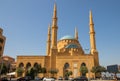 The Mohammad Al-Amin Mosque, Beirut. Lebanon Royalty Free Stock Photo