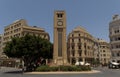 Beirut Lebanon - Downtown Place d etoile Royalty Free Stock Photo