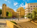 Nijmeh Square, Beirut, Lebanon Royalty Free Stock Photo