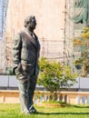 Statue of former Lebanese Prime Minister, Rafic Hariri. In Beirut, Lebanon