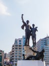 Monument at Martyrs` Square, Beirut, Lebanon