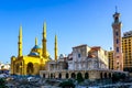 Beirut Saint Georges Maronite Cathedral 01 Royalty Free Stock Photo