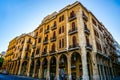 Beirut Yellow Colored Multi Level Buildings 03 Royalty Free Stock Photo