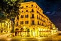 Beirut Yellow Colored Multi Level Buildings 05 Royalty Free Stock Photo