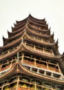 The Beisi Pagoda at Bao'en Temple in Suzhou, China
