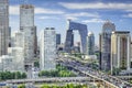 Bejing, China FInancial District Royalty Free Stock Photo