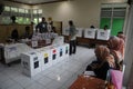 community members filled the voting place in their village