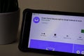 Email -Fast & Secure dev application on Smartphone screen. Mail for Gmail Outlook &