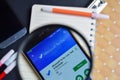 Microsoft To-Do: List, Task & Reminder App with magnifying on Smartphone screen