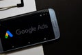Google Ads dev application on Smartphone screen. Google Ads is a freeware web browser developed by Google LLC Royalty Free Stock Photo