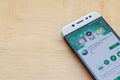 Kaspersky Password Manager & Secure Wallet Keeper dev application on Smartphone screen.
