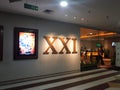 XXI cinema inside a shopping mall. 21 Cinemas is the second largest cinema chain in Indonesia