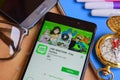 LINE WEBTOON - Free Comics dev application on Smartphone screen
