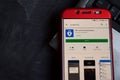 Microsoft Authenticator dev app on Smartphone screen.